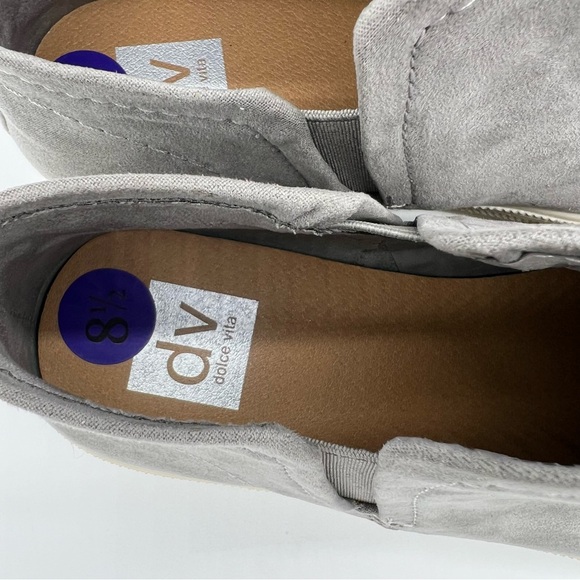 Dolce Vita Tate Shoes Sneakers High Platform Slip On Gray Suede Womens
Size 8.5 - Picture 7 of 12